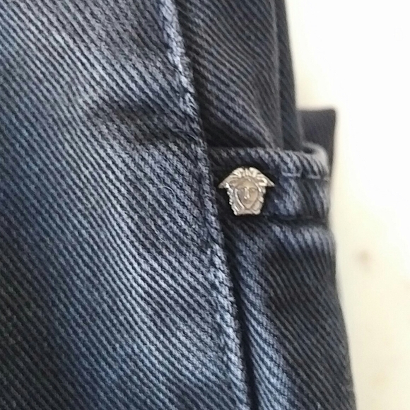 VERSACE - Versace Jeans Couture black denim - Picture 3 of 11